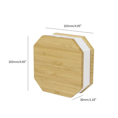 Klairee: LED Accordion Night Light 3 Color USB Charge Wooden Book Decora Lighting